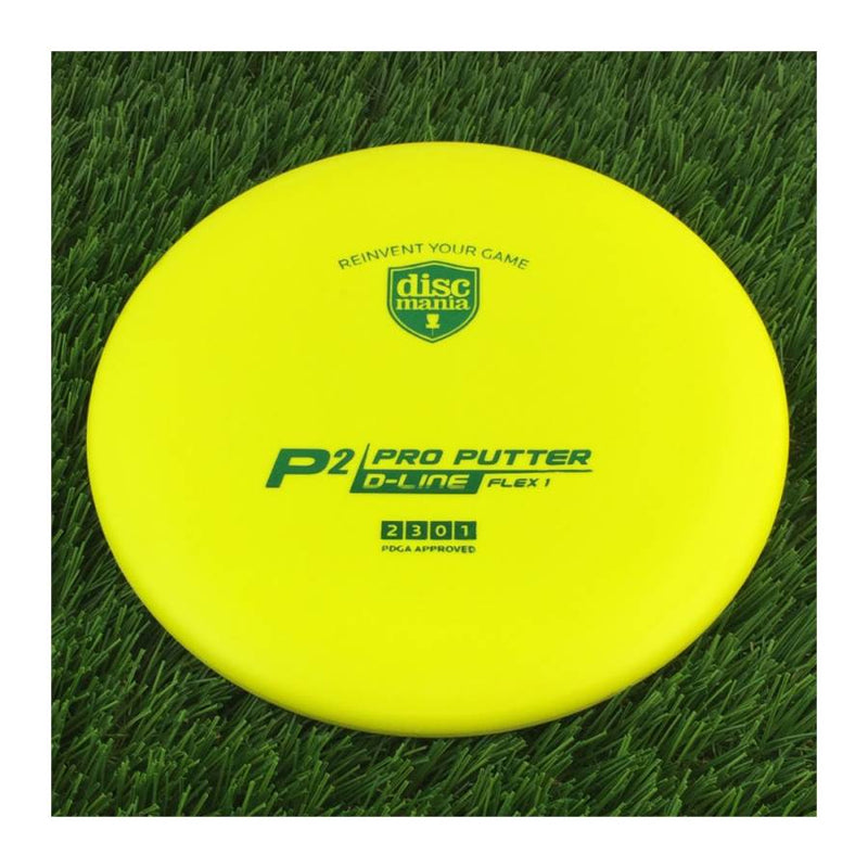 Discmania Italian D-Line Flex 1 P2 - 175g - Solid Yellow