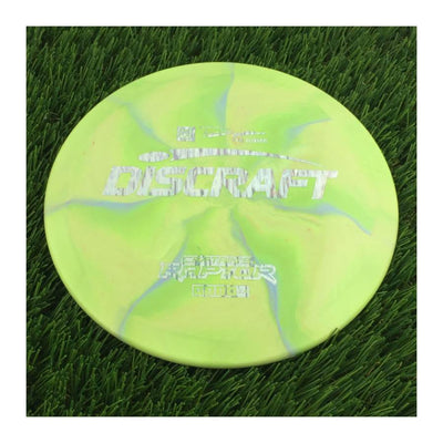 Discraft ESP Swirl Captain's Raptor with Paul Ulibarri Stamp - 172g - Solid Green