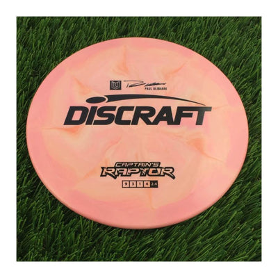 Discraft ESP Swirl Captain's Raptor with Paul Ulibarri Stamp - 172g - Solid Pink