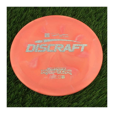 Discraft ESP Swirl Captain's Raptor with Paul Ulibarri Stamp - 174g - Solid Salmon Orange