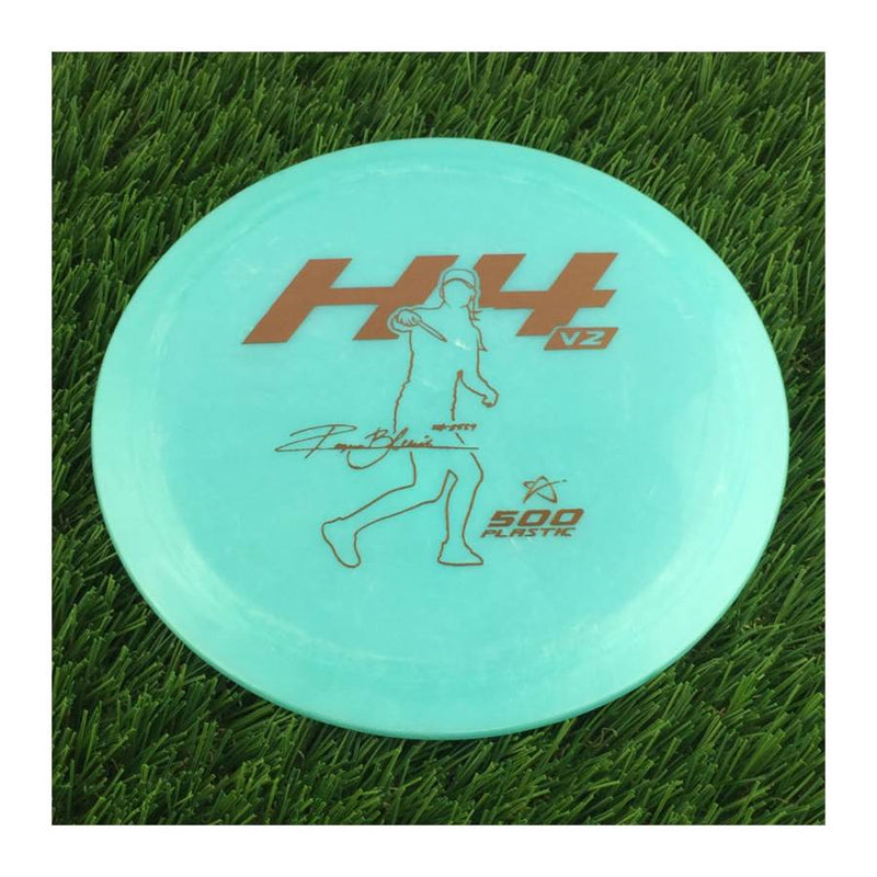 Prodigy 500 H4 V2 with Ragna Lewis 2021 Signature Series Stamp - 175g - Solid Turquoise Blue