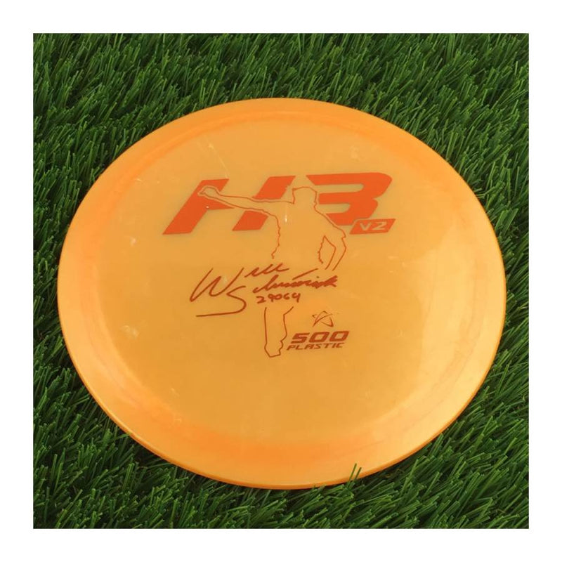 Prodigy 500 H3 V2 with Will Schusterick 2021 Signature Series Stamp - 173g - Solid Orange