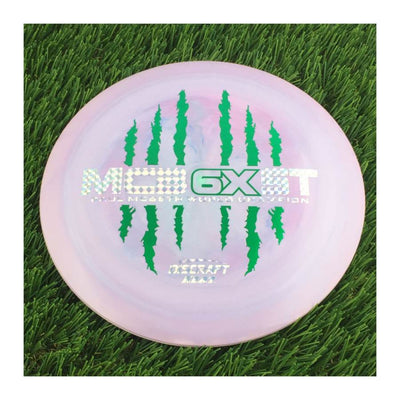 Discraft ESP Swirl Heat with McBeast 6X Claw PM World Champ Stamp - 174g - Solid Purple