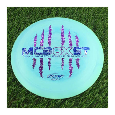 Discraft ESP Swirl Heat with McBeast 6X Claw PM World Champ Stamp - 174g - Solid Light Blue