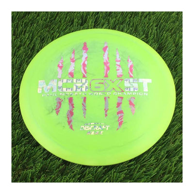 Discraft ESP Swirl Heat with McBeast 6X Claw PM World Champ Stamp - 174g - Solid Muted Green