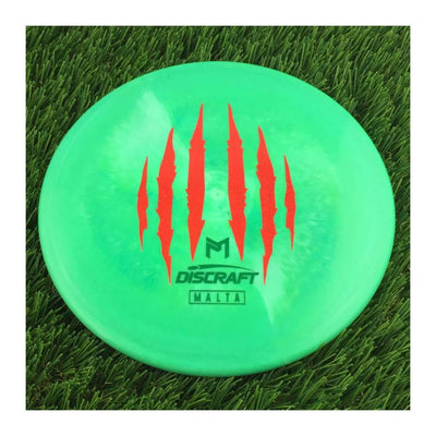 Discraft ESP Swirl Malta with Paul McBeth 6X World Champ Claw Stamp - 174g - Solid Green