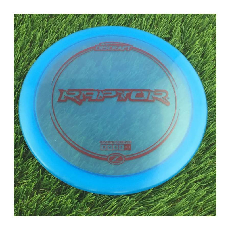 Discraft Elite Z Raptor - 174g - Translucent Blue