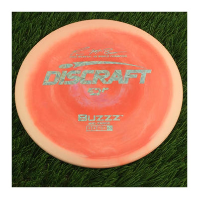 Discraft ESP Buzzz with Paul McBeth - 6x World Champion Signature Stamp - 177g - Solid Light Orange