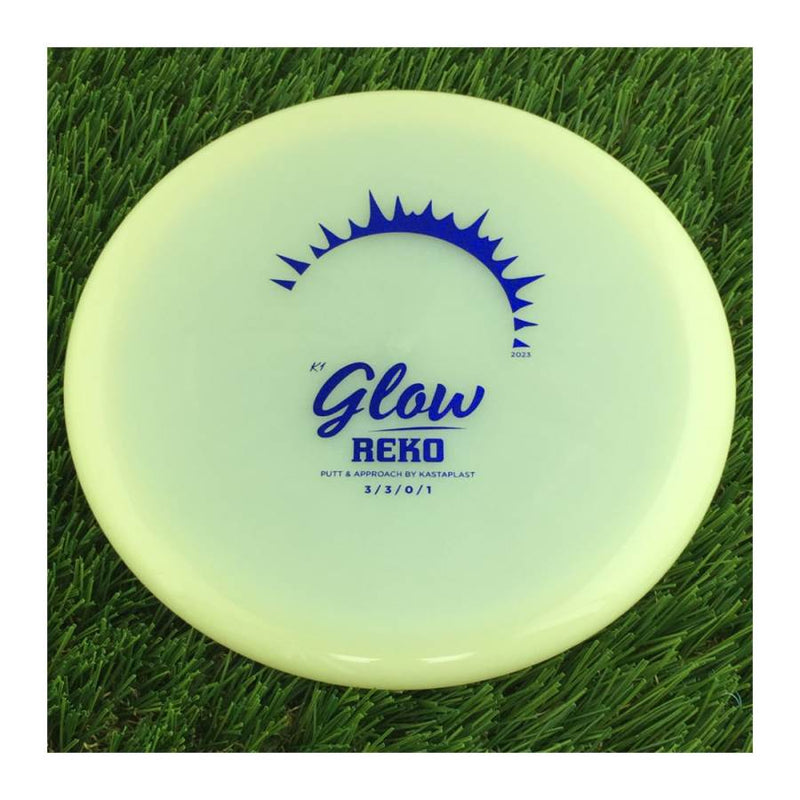 Kastaplast K1 Glow Reko with 2023 - Full Glow Stamp - 173g - Translucent Glow