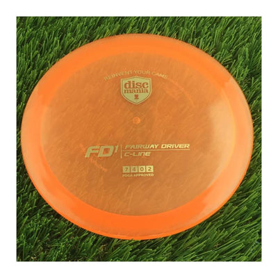 Discmania Italian C-Line FD1 - 173g - Translucent Orange