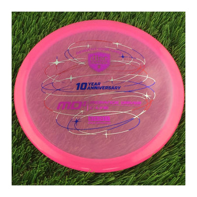 Discmania Italian C-Line MD3 Reinvented with 10 Year Anniversary Revolution Design Stamp - 176g - Translucent Pink