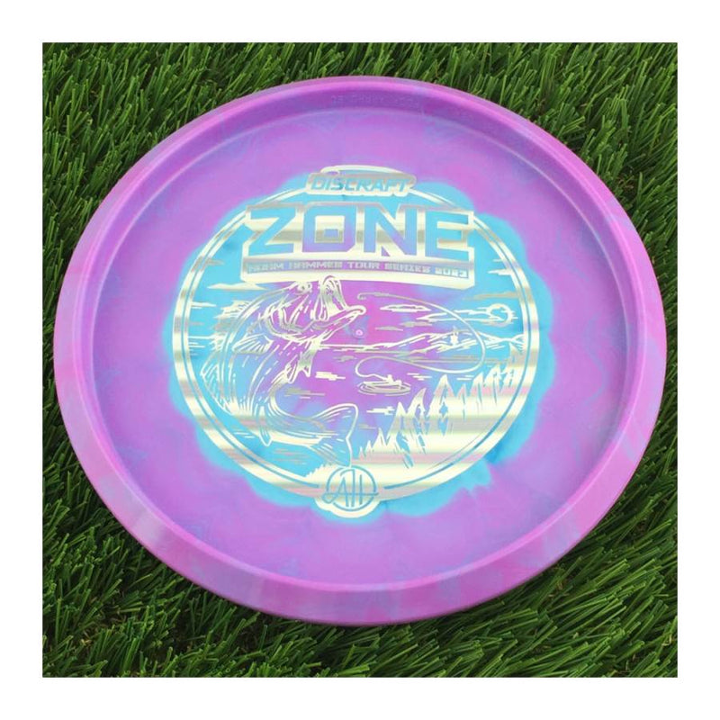 Discraft ESP Swirl Zone with Adam Hammes Tour Series 2023 Stamp - 172g - Solid Purple