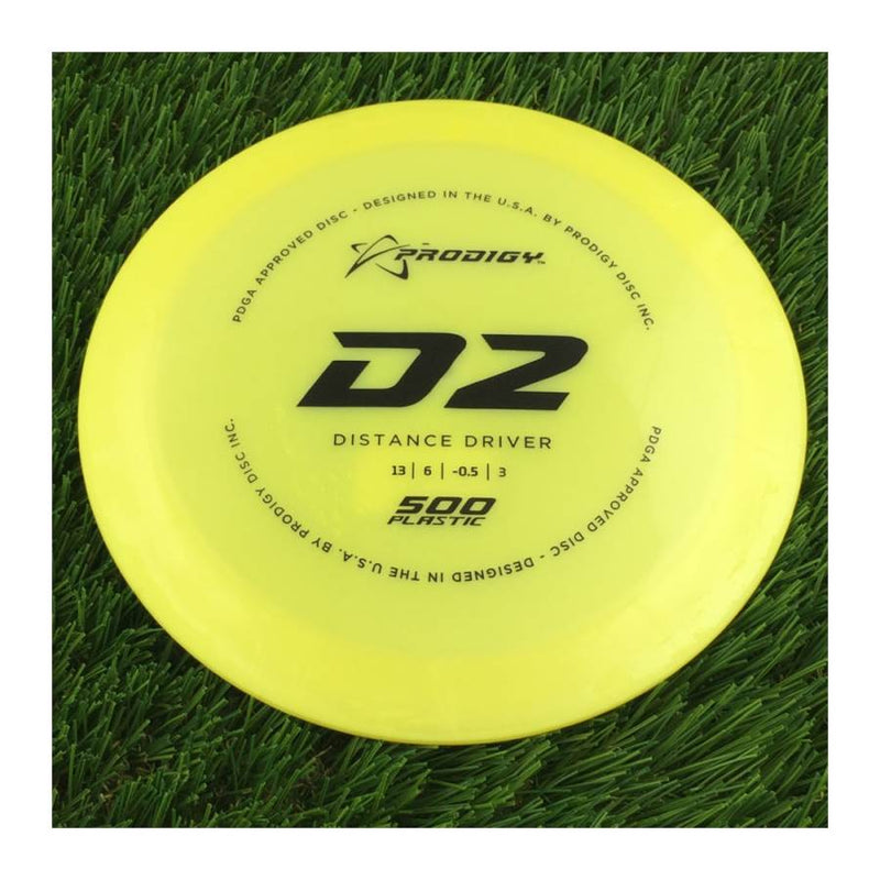 Prodigy 500 D2 - 174g - Solid Yellow