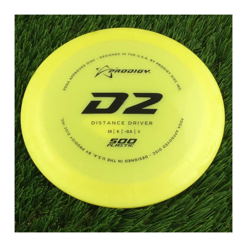 Prodigy 500 D2 - 174g - Solid Yellow