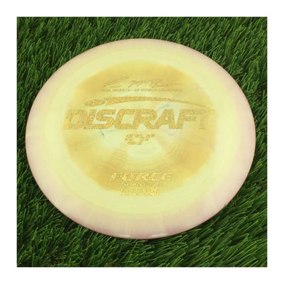 Discraft ESP Force with Paul McBeth - 6x World Champion Signature Stamp - 172g - Solid Pale Cream