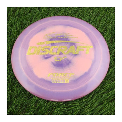 Discraft ESP Force with Paul McBeth - 6x World Champion Signature Stamp - 172g - Solid Purple