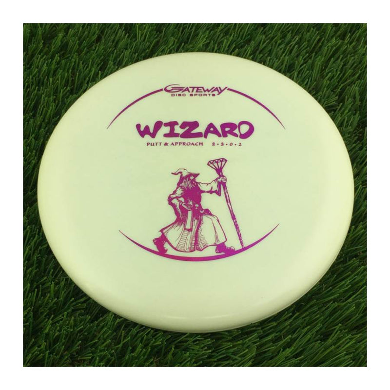 Gateway Diamond Wizard with Walking Wiz Stamp - 176g - Solid White