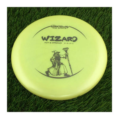 Gateway Diamond Wizard with Walking Wiz Stamp - 175g - Solid Pale Yellow