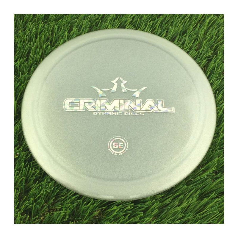 Dynamic Discs Lucid/Fuzion Blend-SE Criminal with DD Pre-First Run Special Edition Stamp - 174g - Translucent Grey