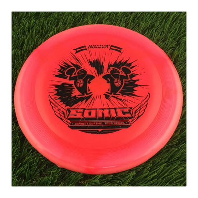 Innova Champion Glow Halo Sonic with Garrett Gurthie Tour Series 2023 Stamp - 175g - Solid Pink