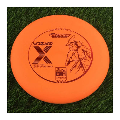 Gateway Suregrip Firm Wizard with Dave Feldberg Signature Series Stamp - 173g - Solid Orange