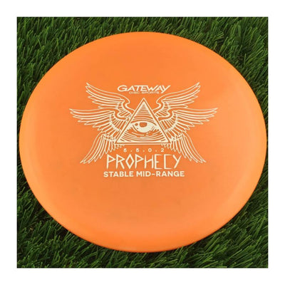 Gateway Diamond Prophecy with Winged Eye Stamp - 179g - Solid Orange