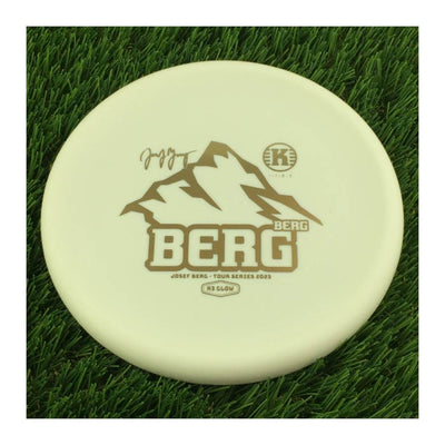 Kastaplast K3 Glow Berg with Josef Berg Tour Series 2023 Stamp - 173g - Solid White