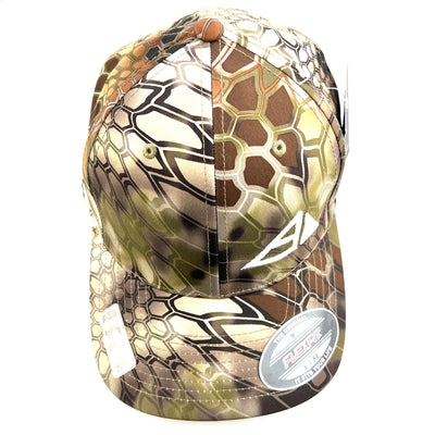 Pyramid Logo Flex Fit Hat - Kryptek Camo