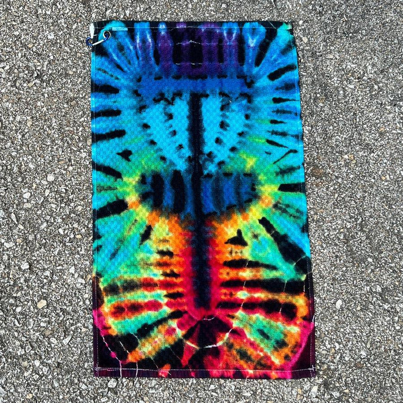 Tie-Dye Towel - with Basket