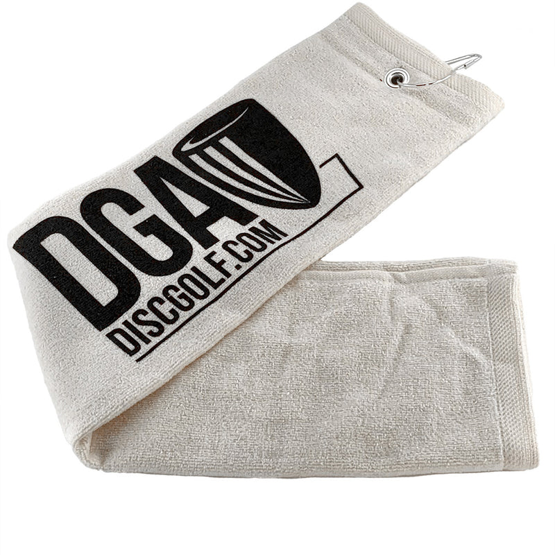 Disc Golf Tri Fold Towel with Grommet