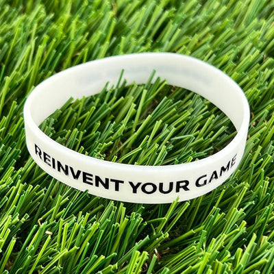 Reinvent Your Game' Wristband