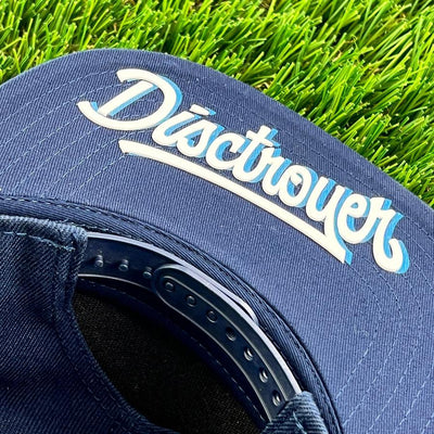 Disctroyer Flat Bill Snap Back - « Recherchez, c'est Disctroyer ! » Casquette