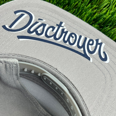 Disctroyer Flat Bill Snap Back - « Recherchez, c'est Disctroyer ! » Casquette