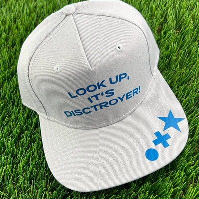 Flat Bill Snap Back - "Look Up, It's Disctroyer!" Cap