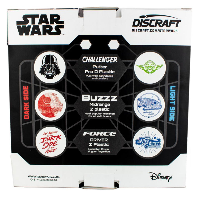 Star Wars Disc Golf Set - Putter / Midrange / Driver - Choose Your Side