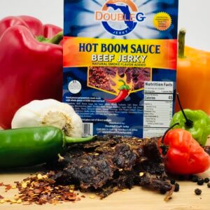 Craft Beef Jerky - Hot Boom Sauce