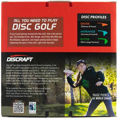 Discraft Starter Set - Driver / Médium / Putter