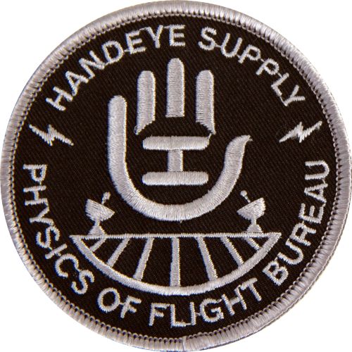 Physics of Flight Bureau Iron On Patch