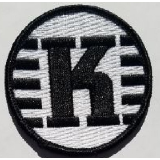 Circle "K" Embroidered Patch